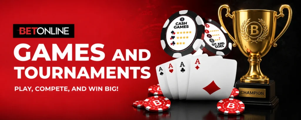 BetOnline Poker Games and tournaments