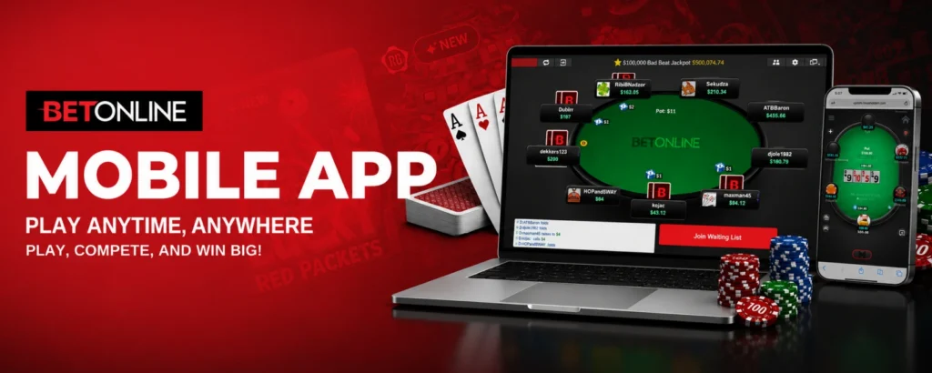 BetOnline on Mobile