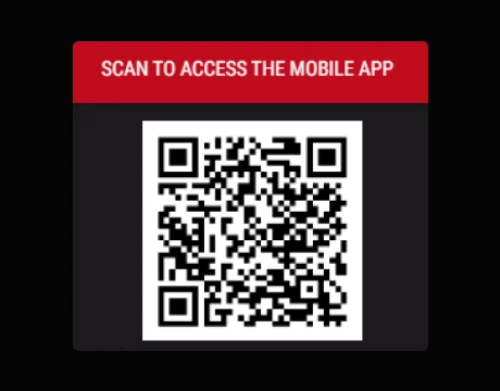 PokerKing iOS app QR code download screen screenshot