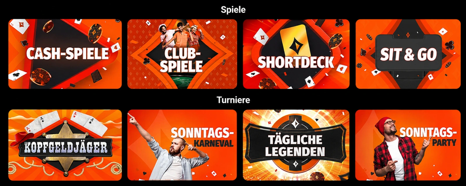 Spieleangebot Und Traffic Bei Partypoker
