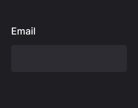 Email Field