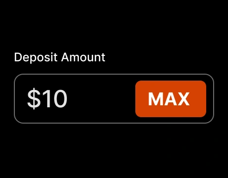 Deposit Amount Field
