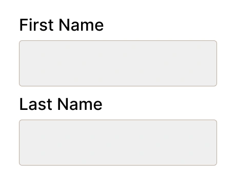 Personal Details Form