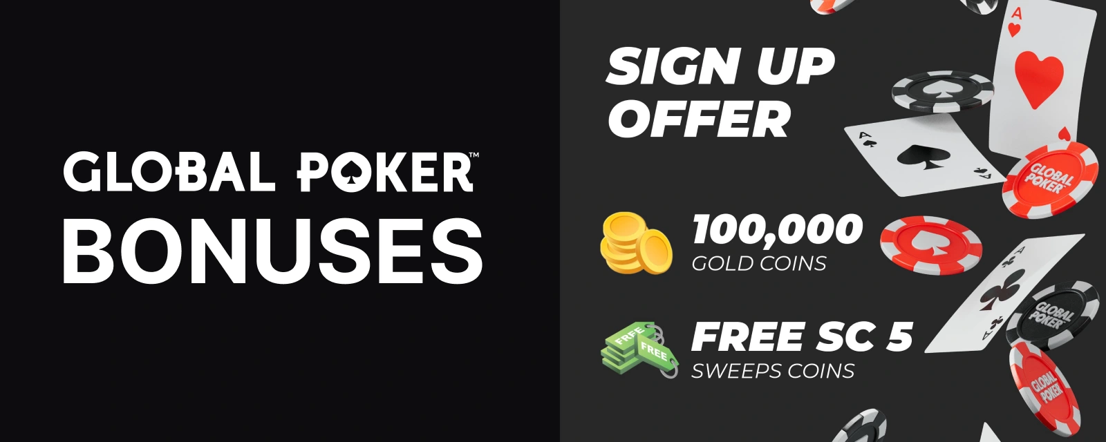Global Poker Bonuses