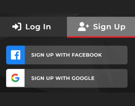 Signup Options