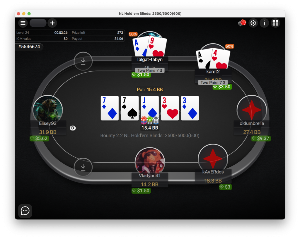 PokerPlanets: play with up to 40% rakeback without third-party software. Payments in crypto. There are NLHE and PLO cash up to $2.5/5.