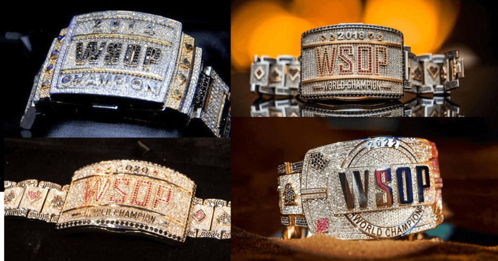 wsop bracelet 2014-2022