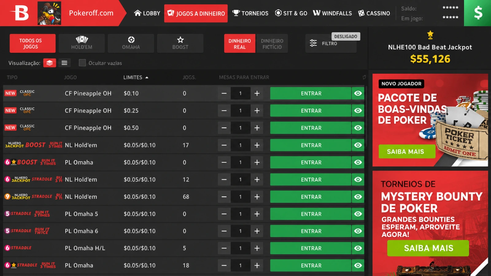 betonline poker captura de tela jogos