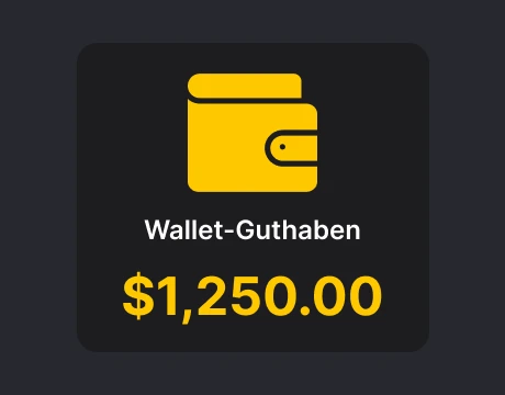 Wallet-Guthaben