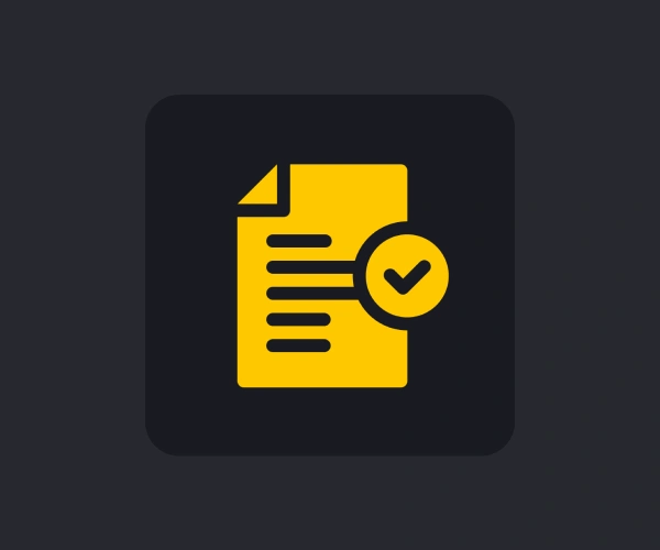 Terms icon