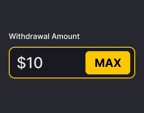 Withdrawal amount
