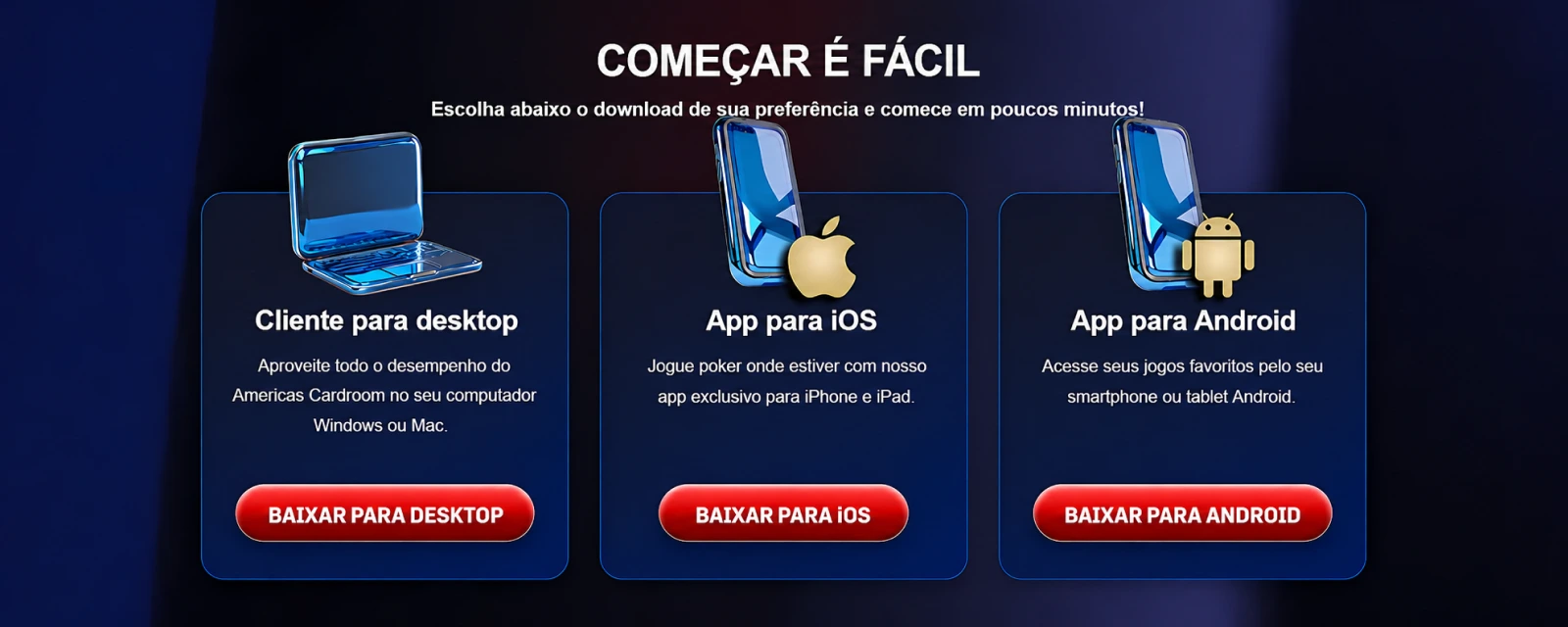 Aplicativo do ACR Poker