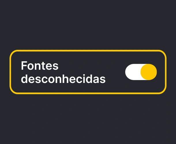 fontes desconhecidas
