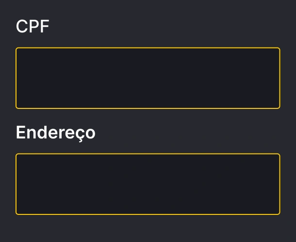 Formulário de inscrição