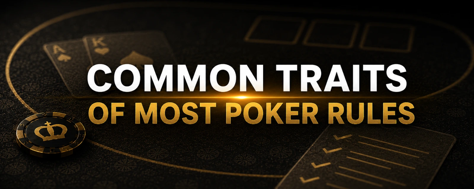 Common Traits of Most Poker Rules